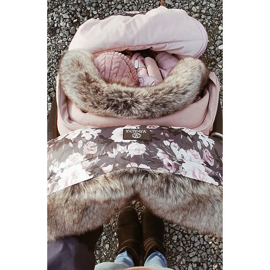 Kinderwagenärmel - Nachtblumen