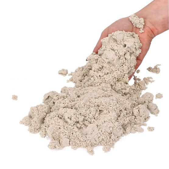 Kinetischer Sand 3 kg mit aufblasbarem Sandkasten und Formen