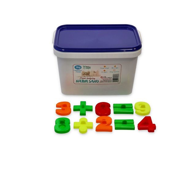 Kinetischer Sand 3 kg mit aufblasbarem Sandkasten und Formen