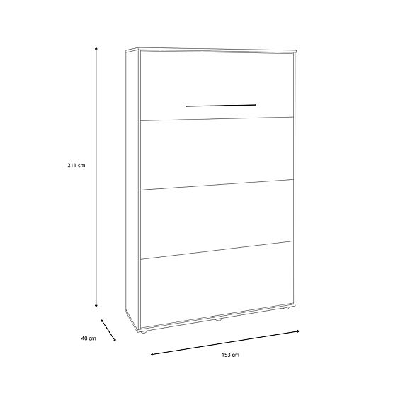 Klappbett KOBI VERTO 140x200 Kaschmir 1 Stk.