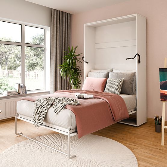 Klappbett KOBI VERTO 140x200 Weiß 1 Stk