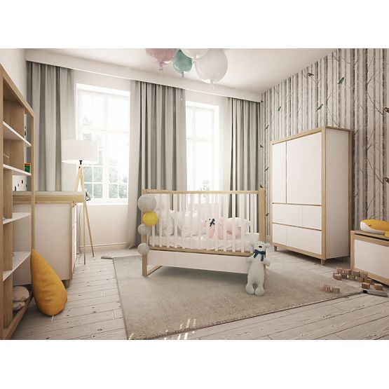 Kleider Schrank Elegant Cream