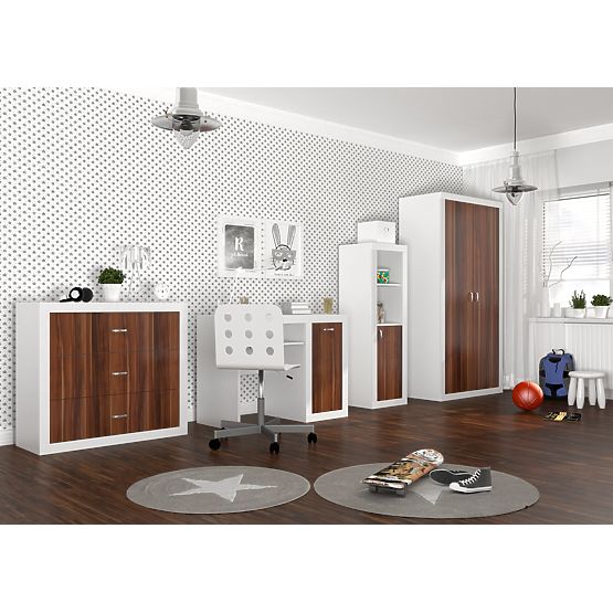 Kleiderschrank Filip - havanna