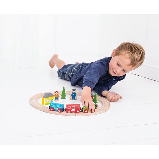 Kleine hölzern vláčkodráhy