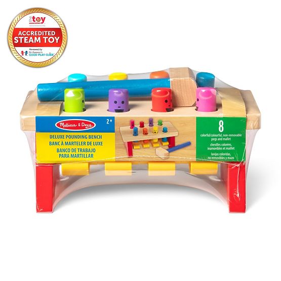 Klopfspiel hüpfende Männchen - Schlagspielzeug Melissa and Doug
