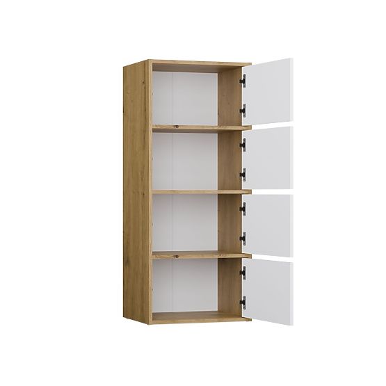 Kommode ALMA Front WEISS Korpus EICHE ARTISAN