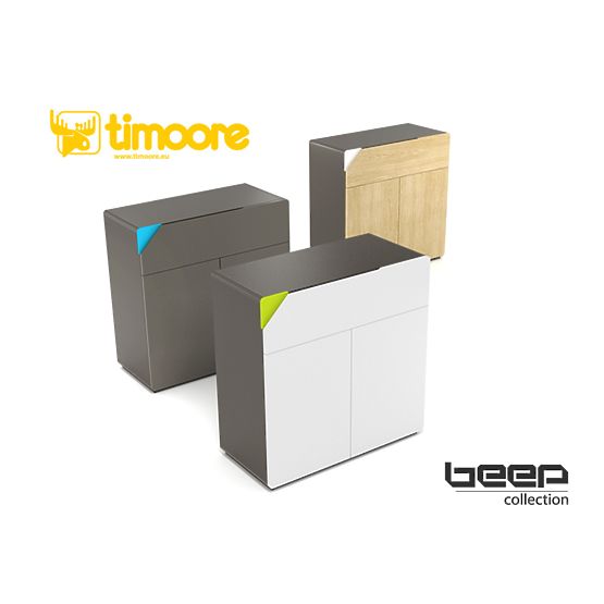 Kommode Beep - hoch natural OAK