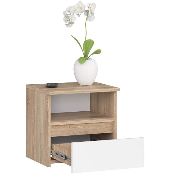 KOMMODE CL1 PK EICHE SONOMA / WEISS