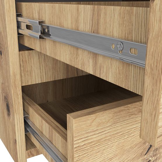 KOMMODE CL100 6SZ PK EICHE ARTISAN