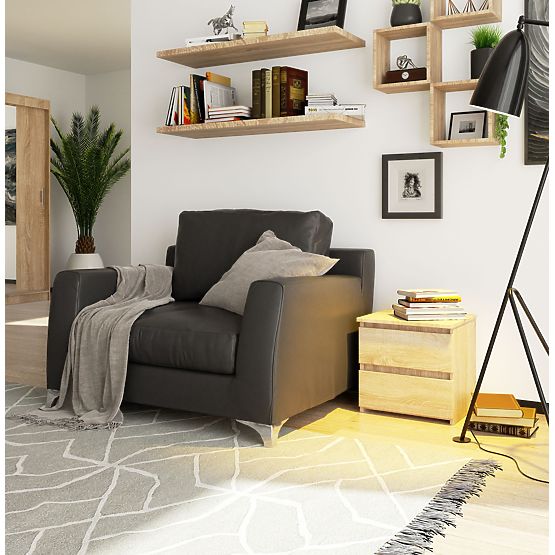 KOMMODE CL2 2SZ CLP PK EICHE SONOMA