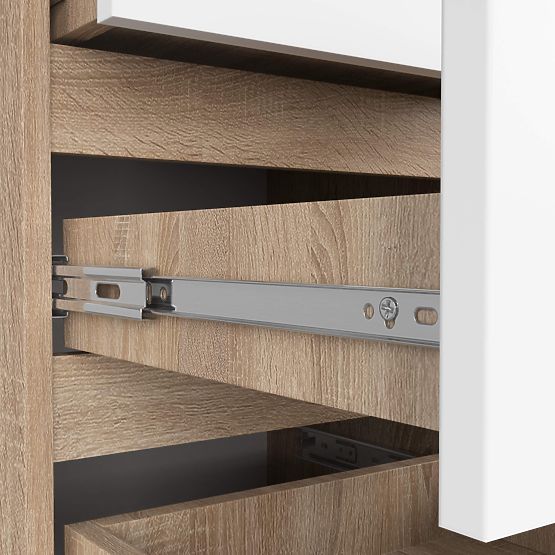 KOMMODE CL5 PK EICHE SONOMA / WEISS