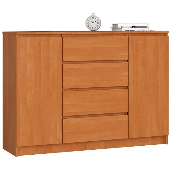 KOMMODE K140 2D 4SZ CLP ERLE