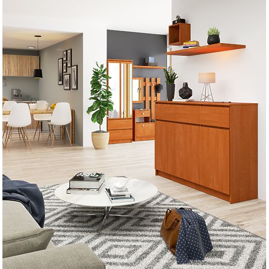 KOMMODE K140 3D 3SZ CLP PK ERLE