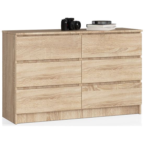 KOMMODE K140 6SZ CLP EICHE SONOMA