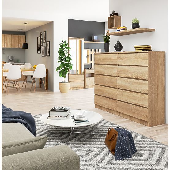 KOMMODE K160 10SZ CLP PK EICHE SONOMA