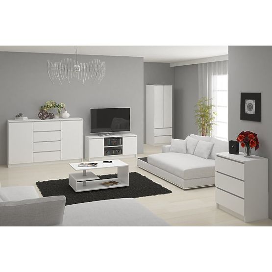 KOMMODE K160 10SZ CLP PK WEISS