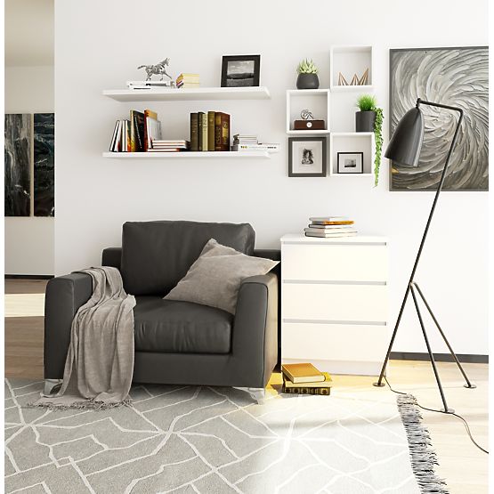 KOMMODE K60 3SZ CLP WEISS