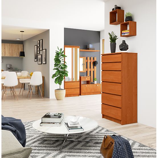 KOMMODE K60 6SZ CLP PK ERLE