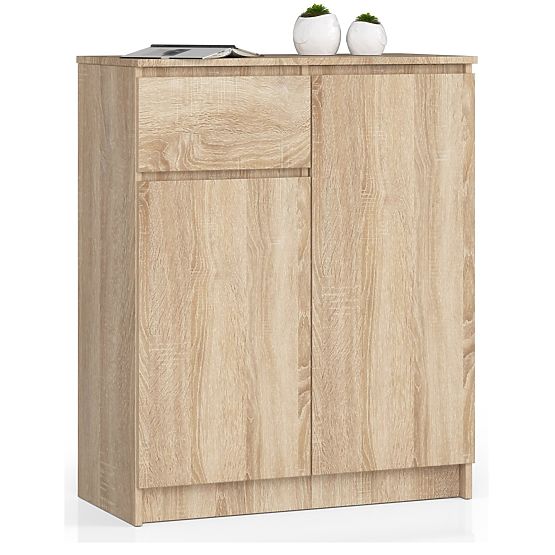 KOMMODE K80 2D 1SZ CLP PK EICHE SONOMA