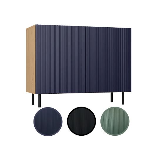 Kommode KAMA 2D SLIM ARISAN GRANAT