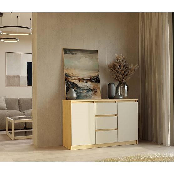Kommode Malwa 2D3S EICHE ARTISAN KASCHMIR BEIGE