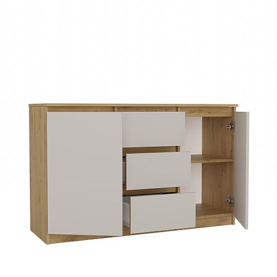 Kommode Malwa 2D3S EICHE ARTISAN KASCHMIR BEIGE