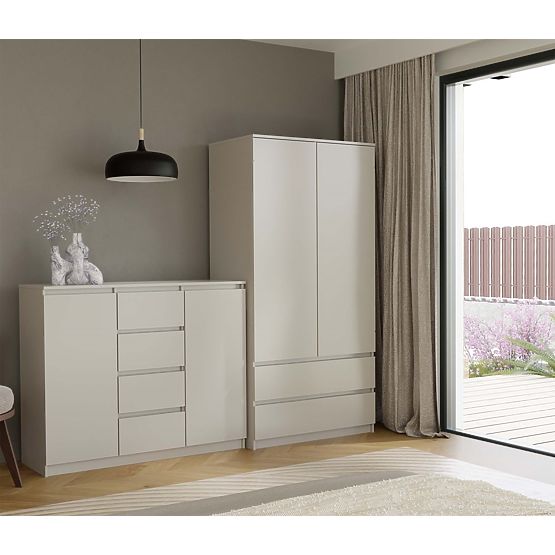 Kommode Malwa 2D4S 120 KASCHMIR BEIGE