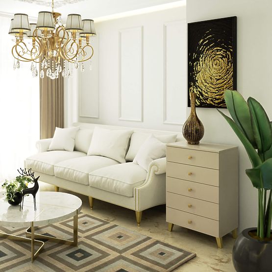 KOMMODE MOBI K-05 KASCHMIR GOLD