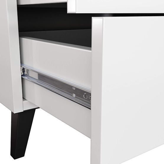 KOMMODE MOBI K-05 WEISS SCHWARZ