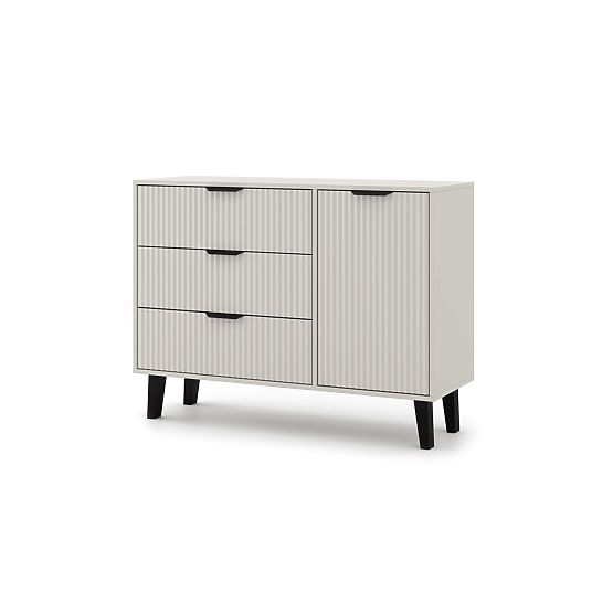 Kommode Scandi 1D3S SLIM KASCHMIR BEIGE