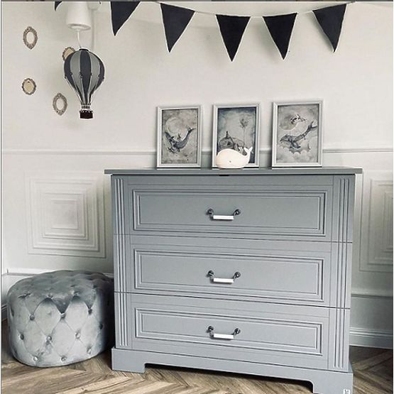 Kommode mit 4 Schubladen Ines Gray