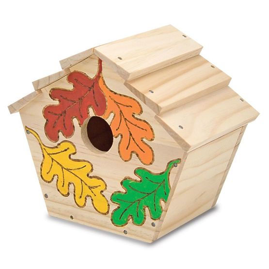 Kreativset - Vogelhaus aus Holz