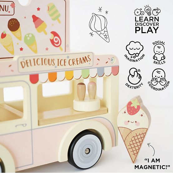Le Toy Van Eiswaagen neues Design