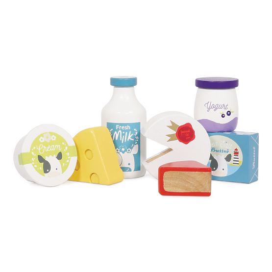 Le Toy Van Kiste mit Milchprodukten