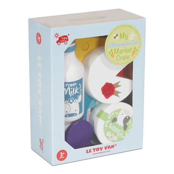 Le Toy Van Kiste mit Milchprodukten