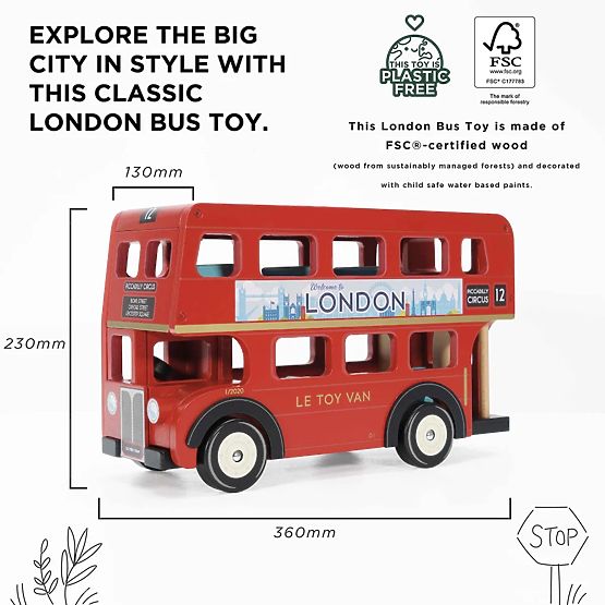 Le Toy Van London Bus