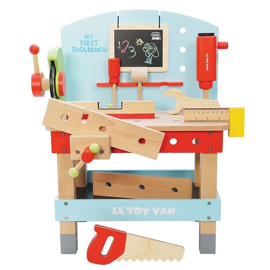 Le Toy Van Meine erste Werkbank mit Werkzeug