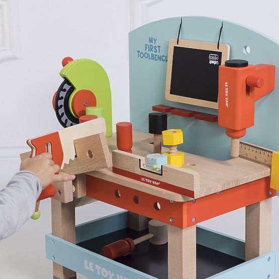 Le Toy Van Meine erste Werkbank mit Werkzeug