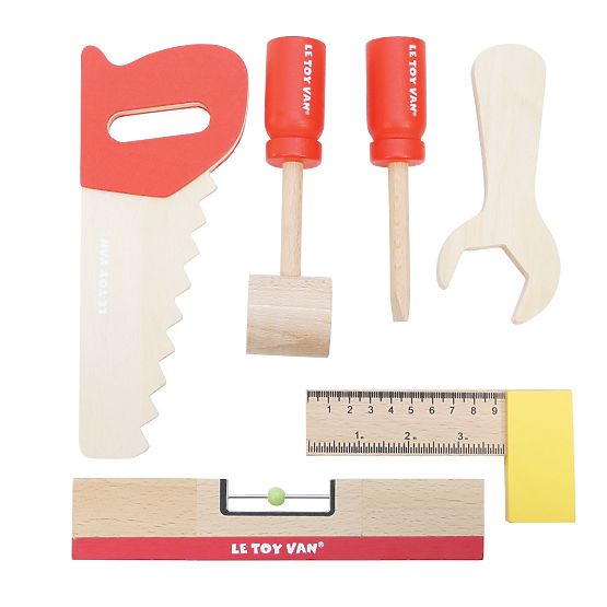 Le Toy Van Meine erste Werkbank mit Werkzeug