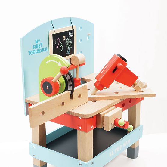 Le Toy Van Meine erste Werkbank mit Werkzeug