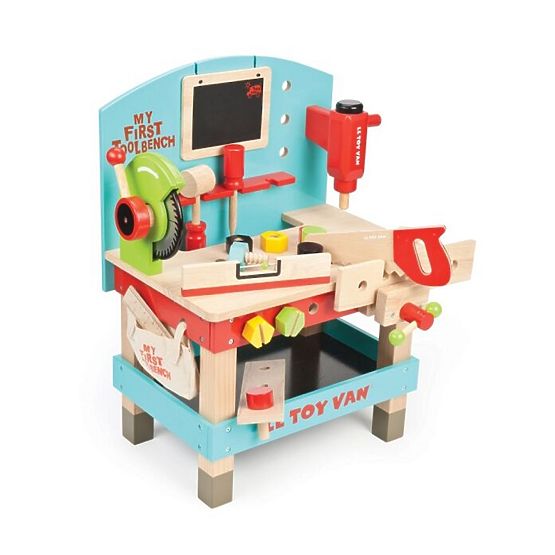 Le Toy Van Meine erste Werkbank mit Werkzeug
