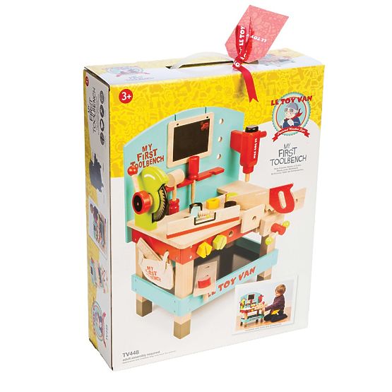 Le Toy Van Meine erste Werkbank mit Werkzeug