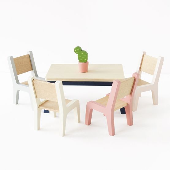 Le Toy Van Möbel Starter Daisylane - Komplettset für Puppenhaus