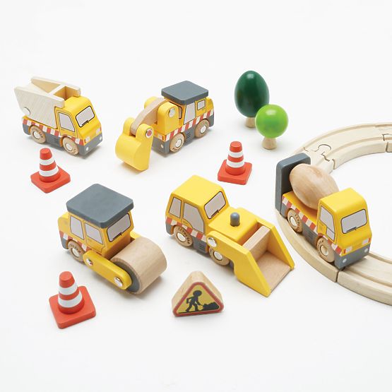 Le Toy Van Baumaschinenset