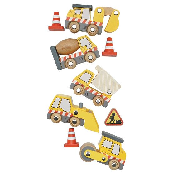 Le Toy Van Baumaschinenset