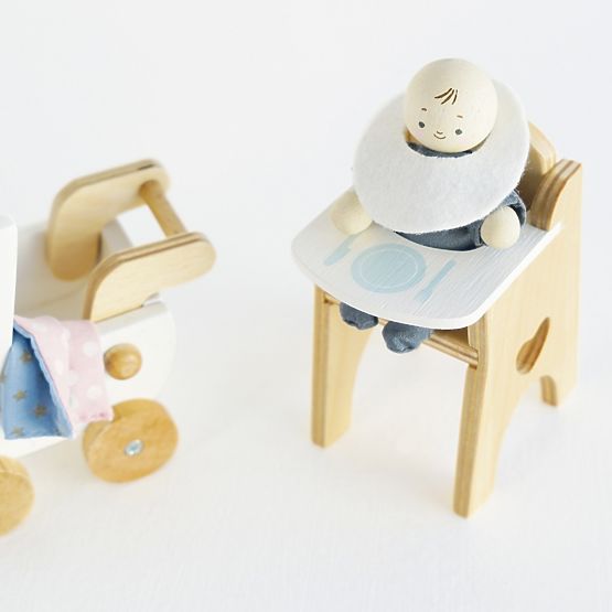 Le Toy Van Set Baby mit Zubehör