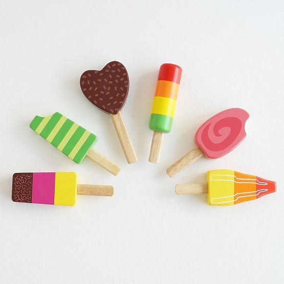 Le Toy Van Set mit Eis am Stiel