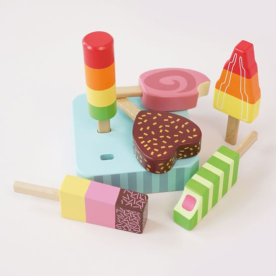 Le Toy Van Set mit Eis am Stiel