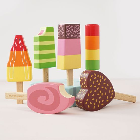 Le Toy Van Set mit Eis am Stiel