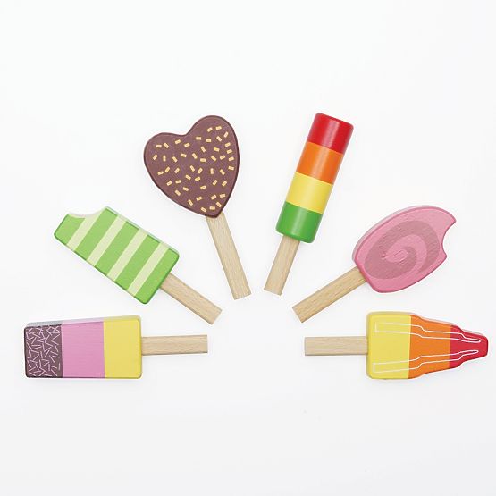 Le Toy Van Set mit Eis am Stiel